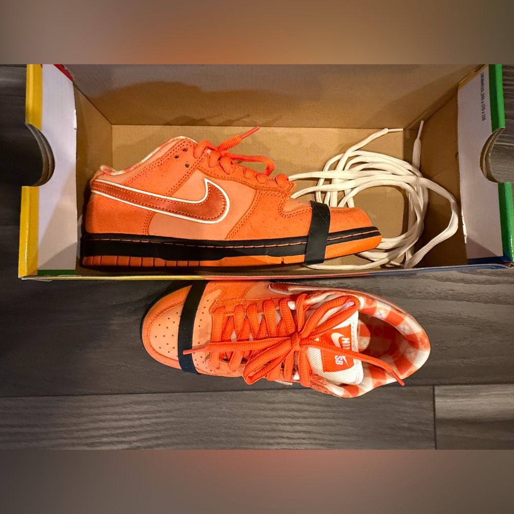 Nike Concepts x Dunk Low SB 'Orange Lobster' NEW - never worn